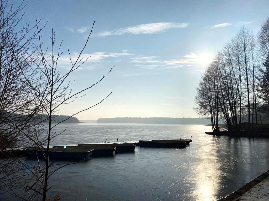 Ferienhaus Direkt Am See Uckermark 템플린 외부 사진